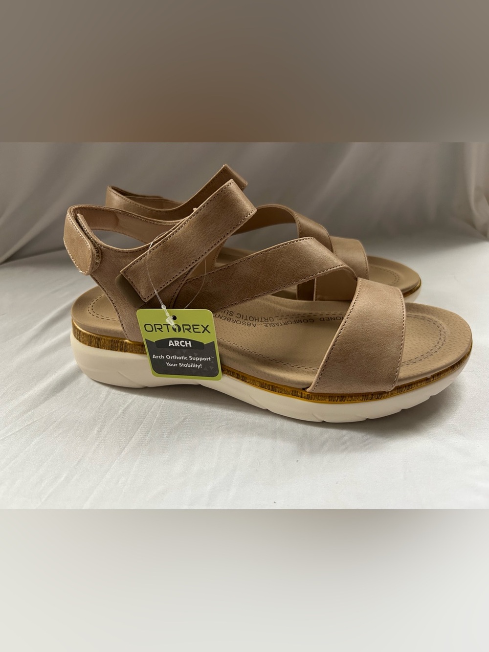 Women's Arch Support Sandals in Taupe